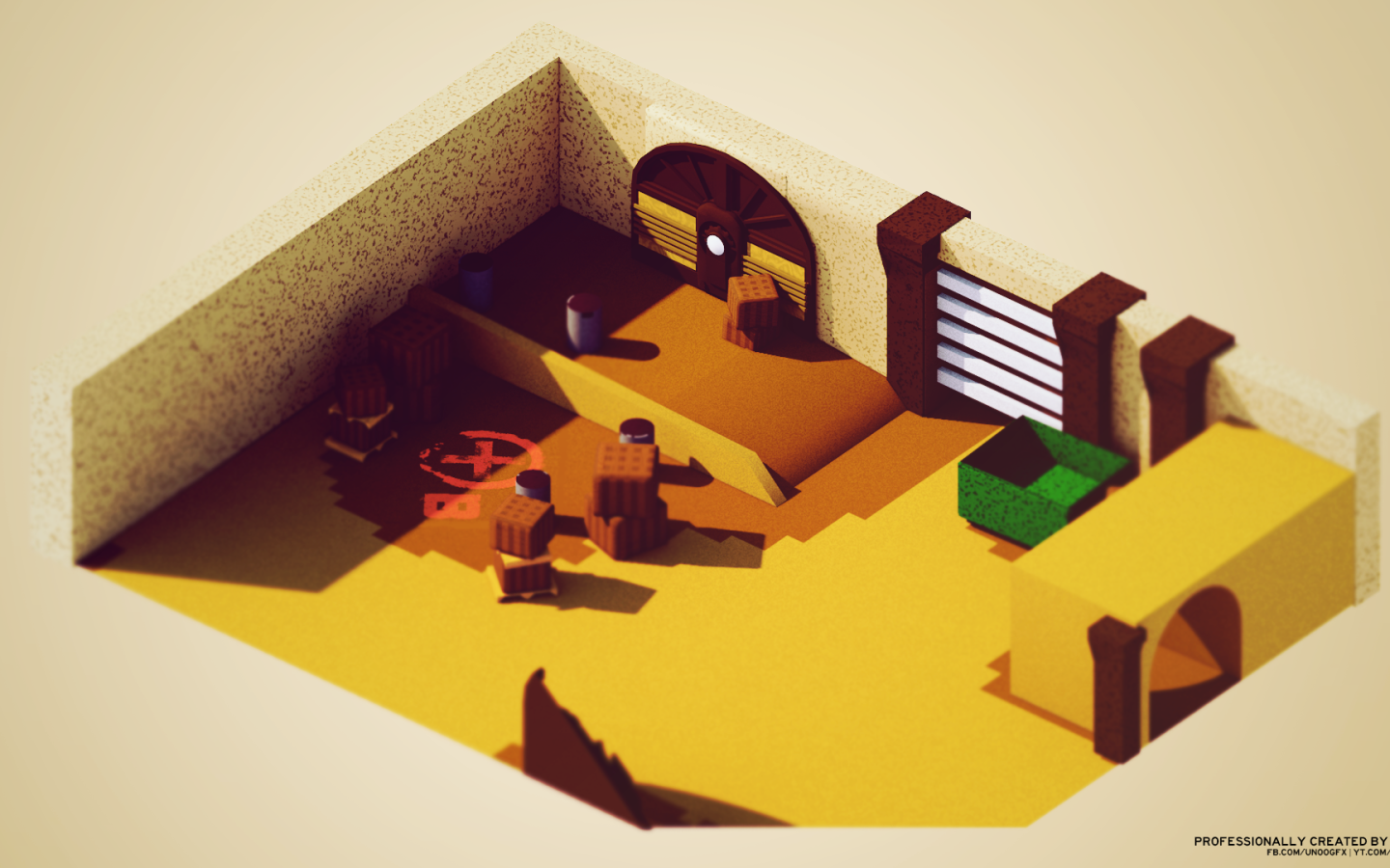 Комната в игре, 3Д графика