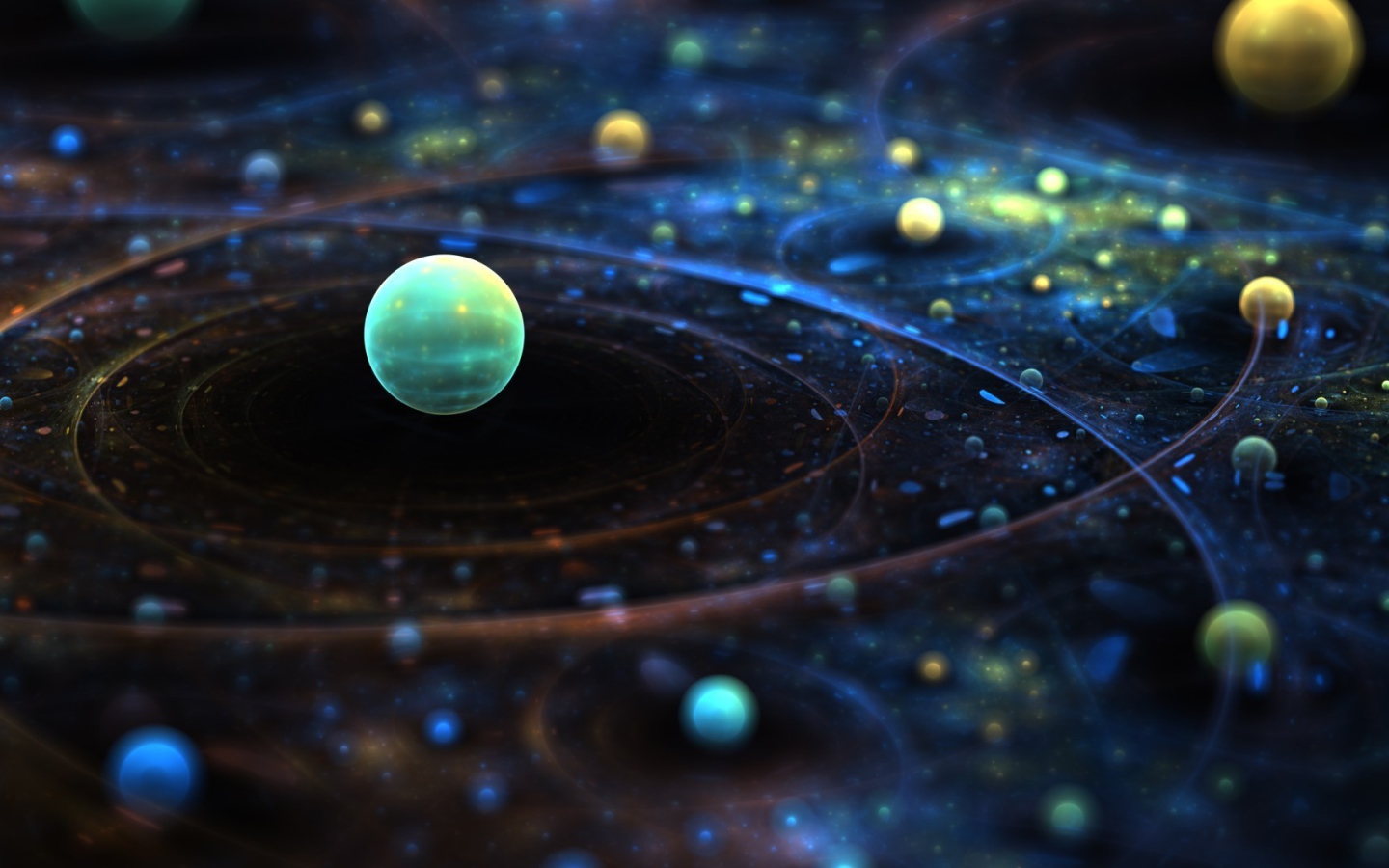 Структура звездной системы, абстракция