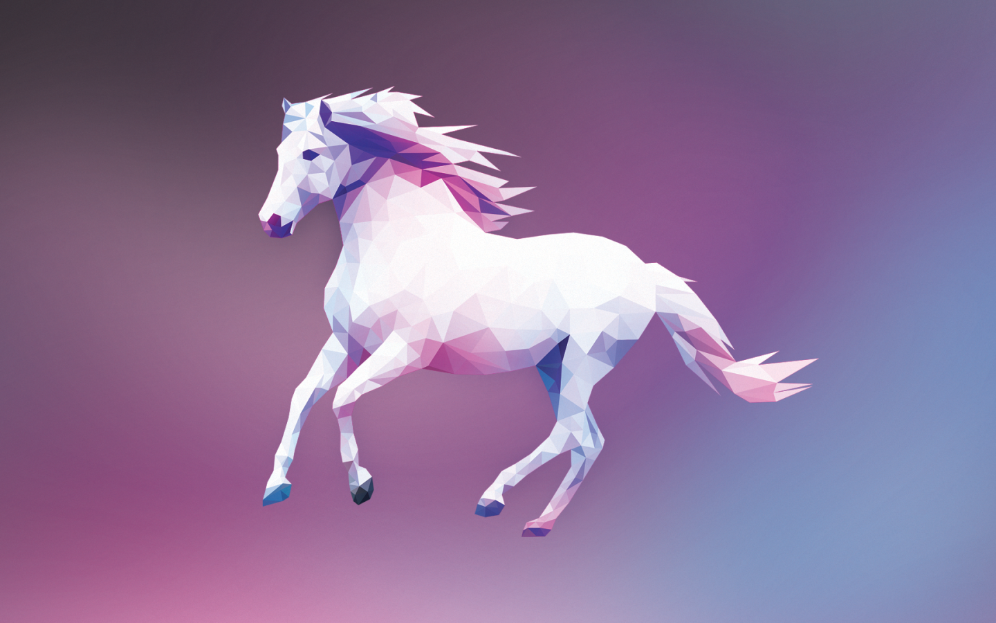 Белый конь, 3Д графика