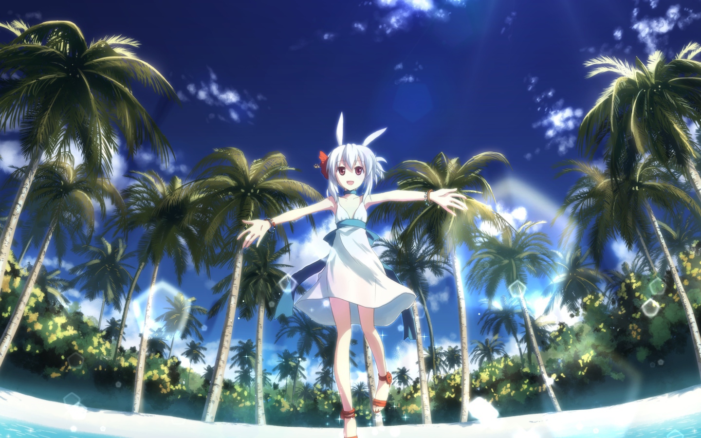 Девушка в аниме DJ Max