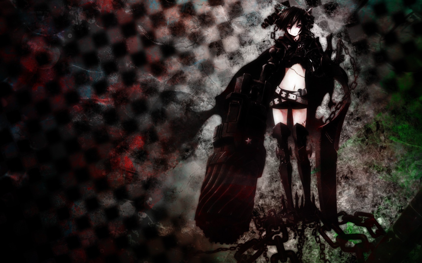 Персонаж аниме Black Rock Shooter