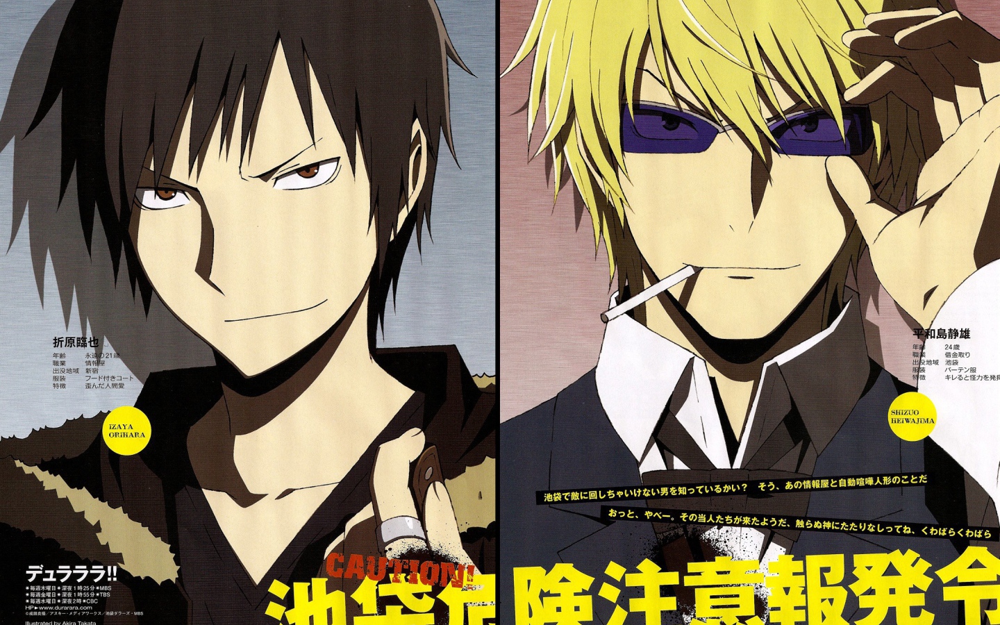 Книга аниме Дюрарара!!