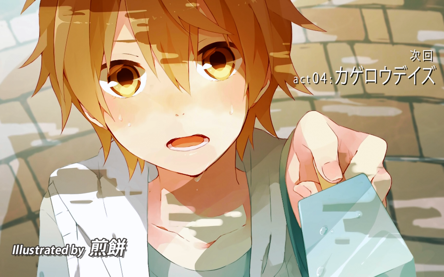 Персонаж Момо из аниме Kagerou Project