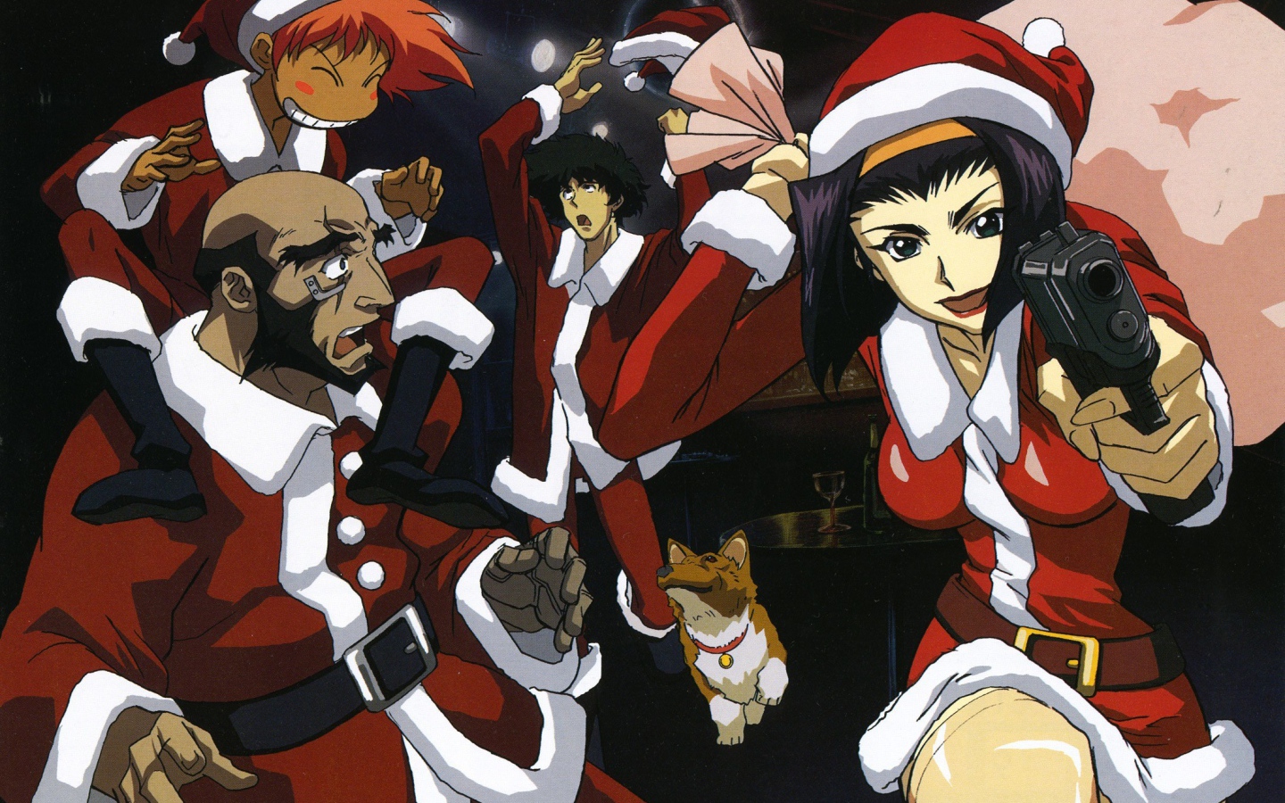 Новогодние преступники в аниме Ковбой Бибоп