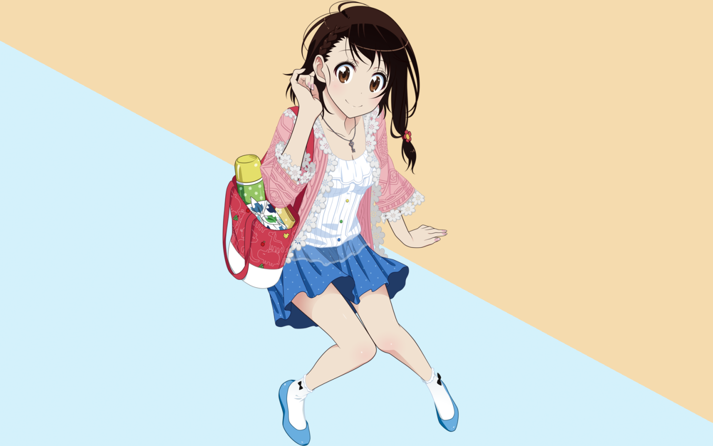 Милая девушка аниме Nisekoi