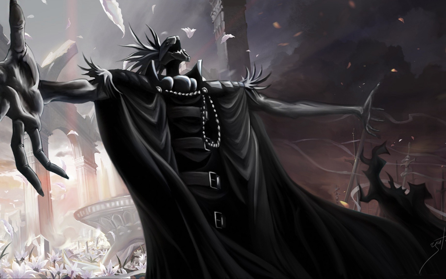 Темный лорд в аниме Deus Ex Machina