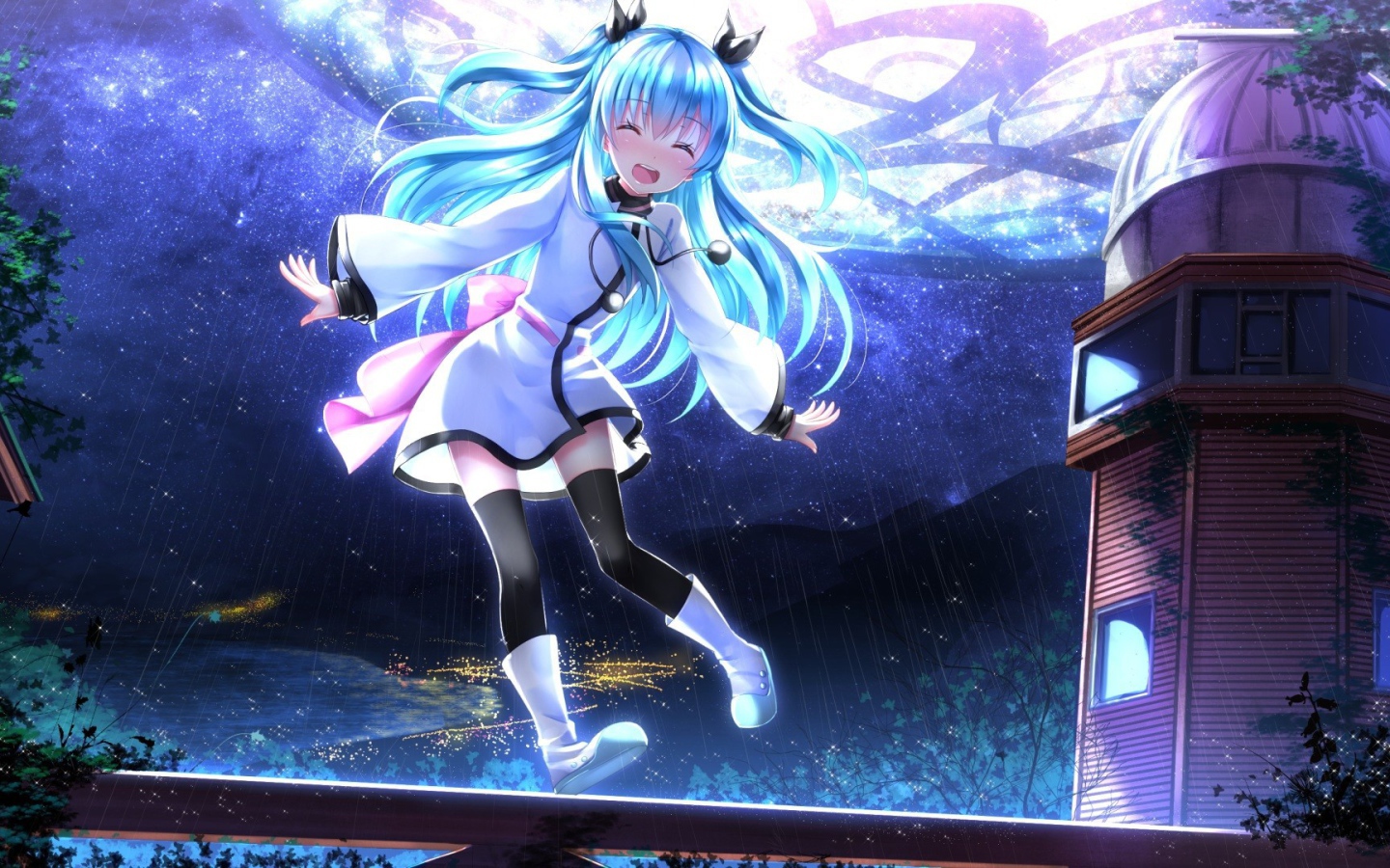 Девушка из аниме Метод Небес