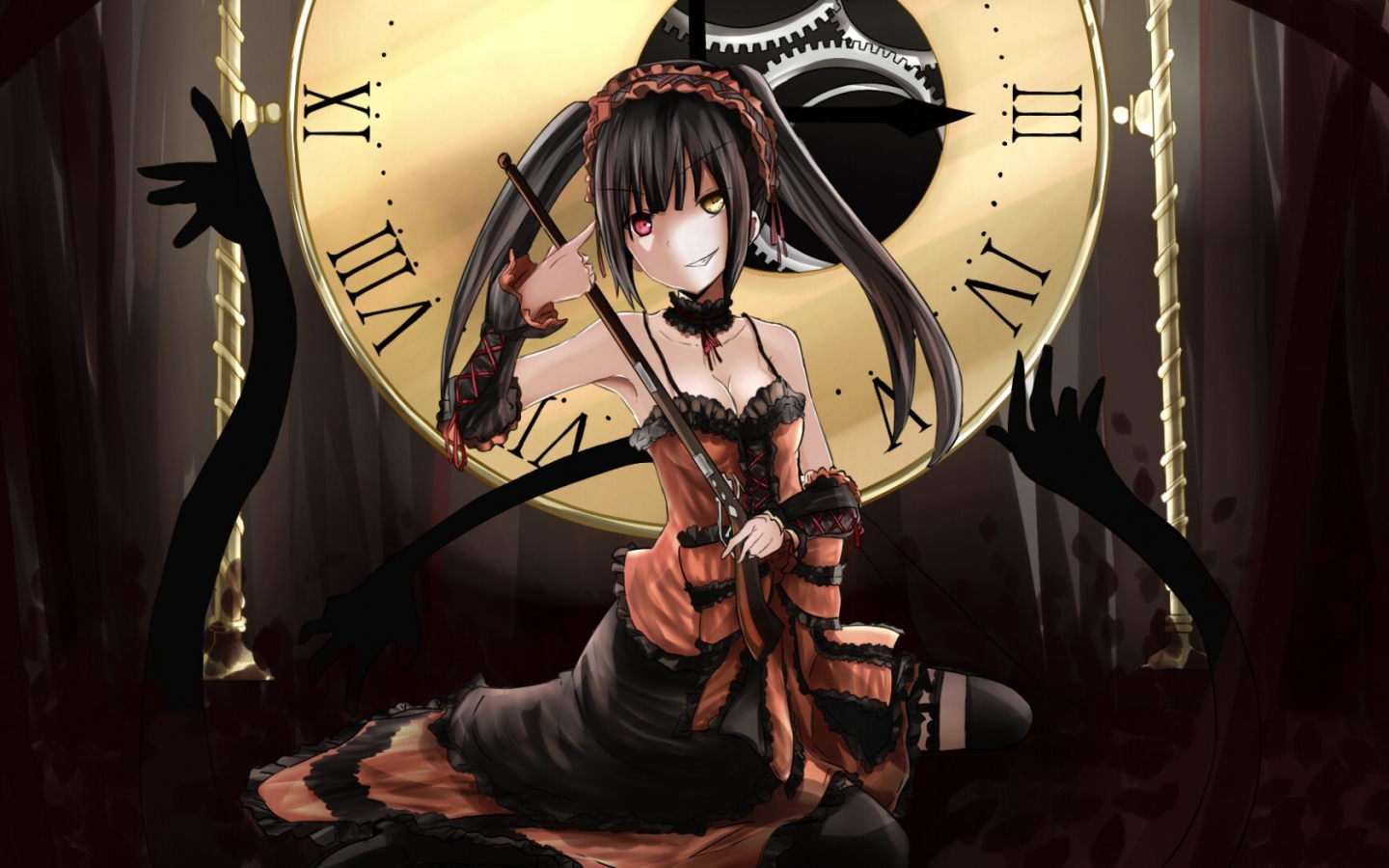 Девушка с оружием, аниме Date A Live