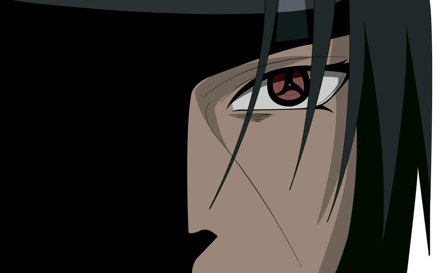 Герой Наруто, глаз Шаринган