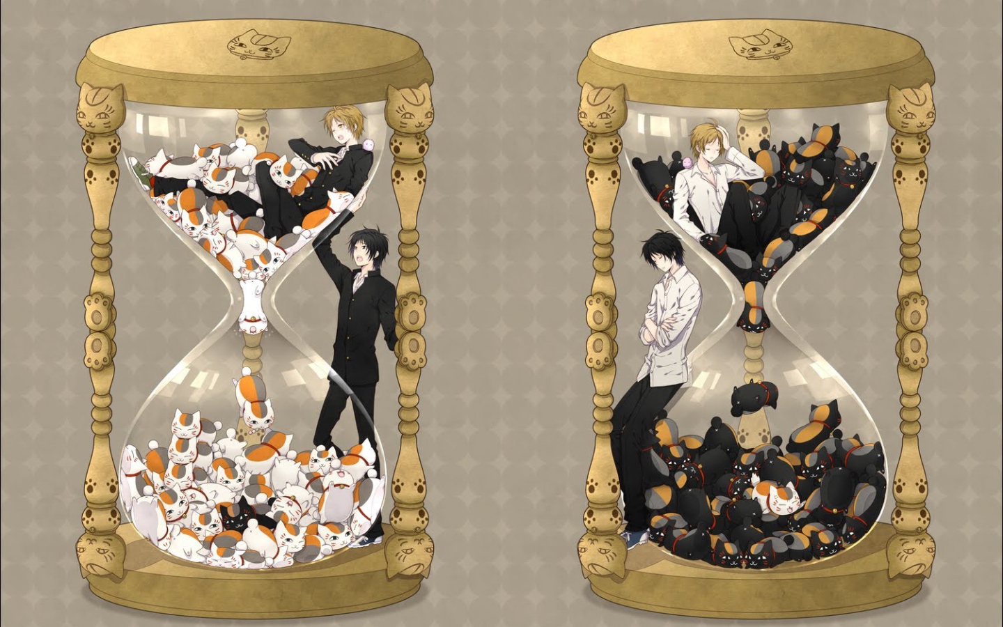 Песочные часы аниме