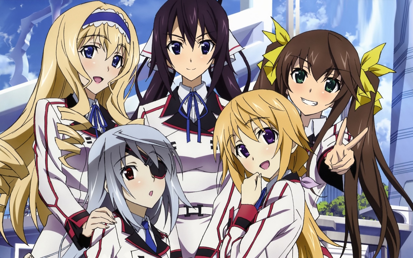 Японское аниме Infinite Stratos