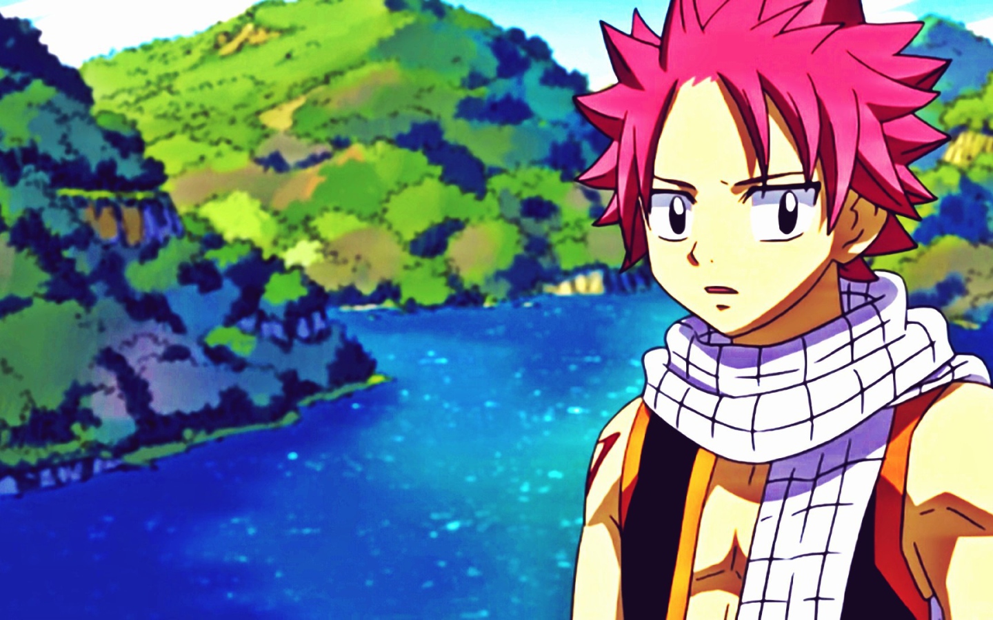 Парень аниме Dragneel Natsu