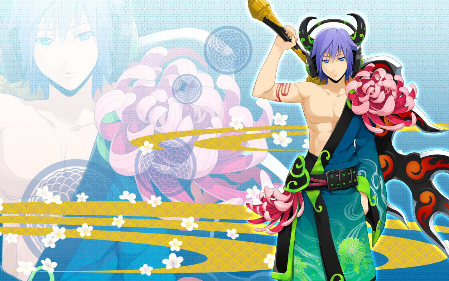 Парень из аниме Onigirl