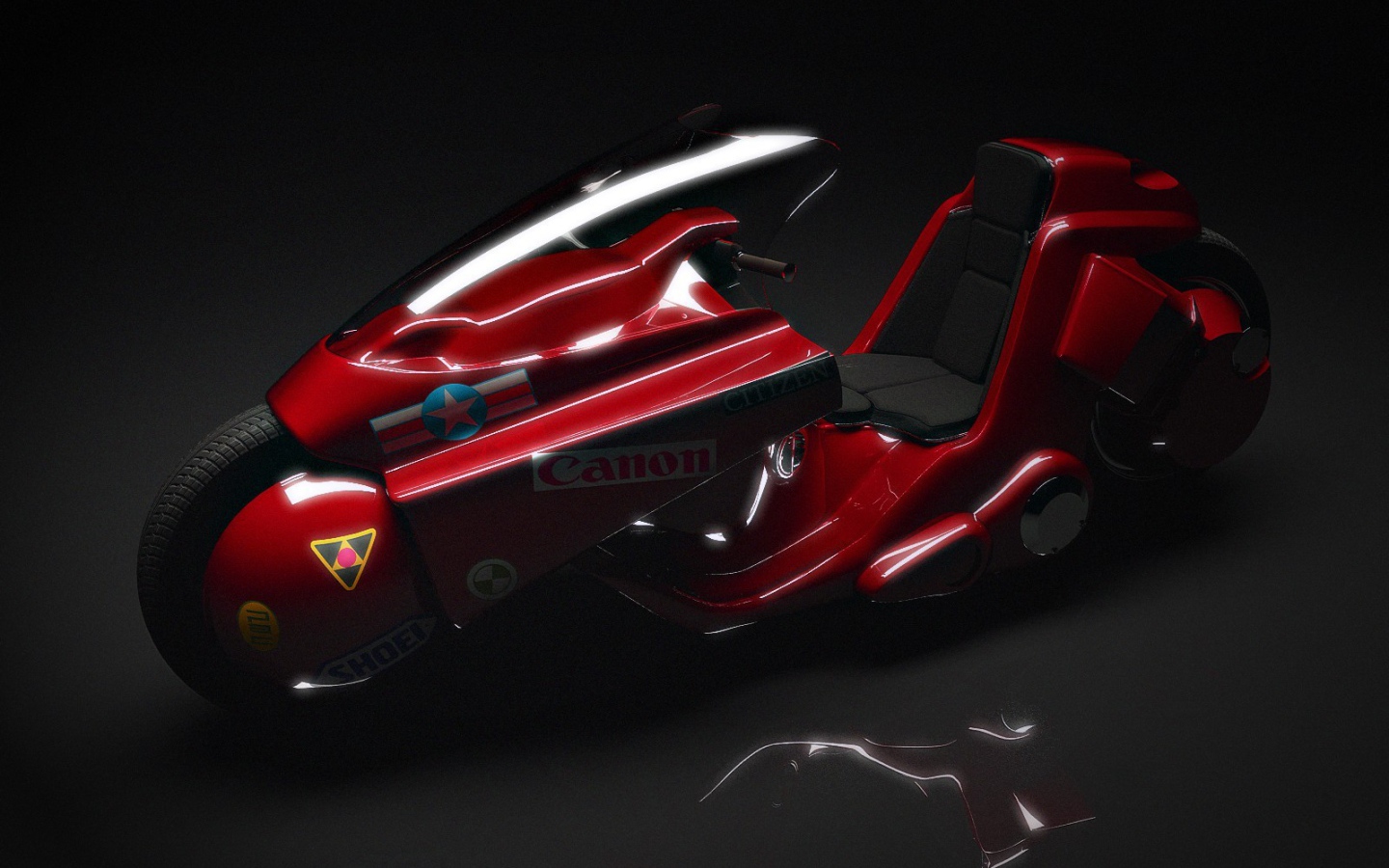 Мотоцикл Акиры, аниме