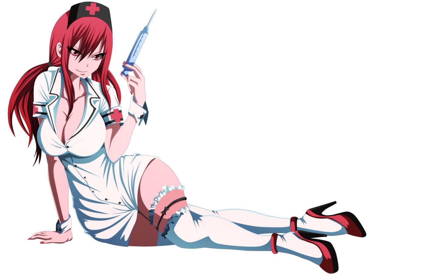 Медсестра из аниме Сказка о хвосте феи