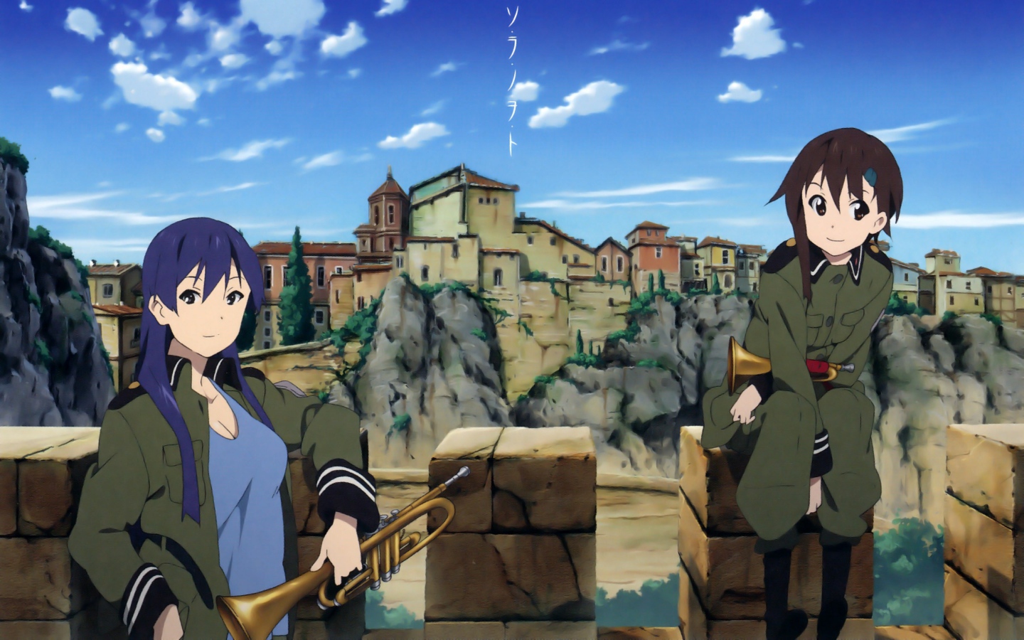 Люди в аниме Звуки небес