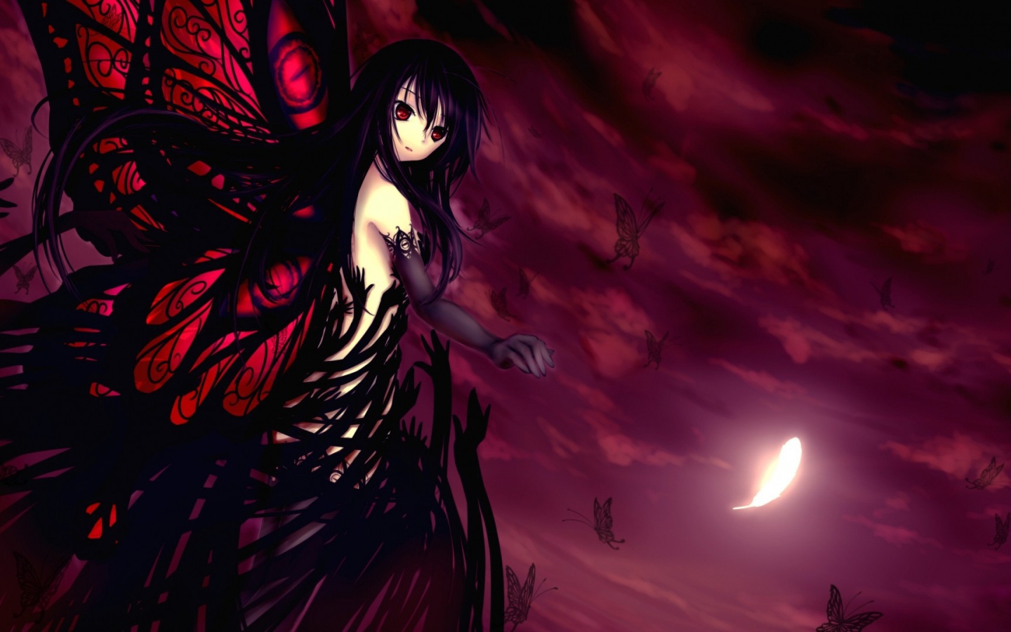 Принцесса бабочка из аниме