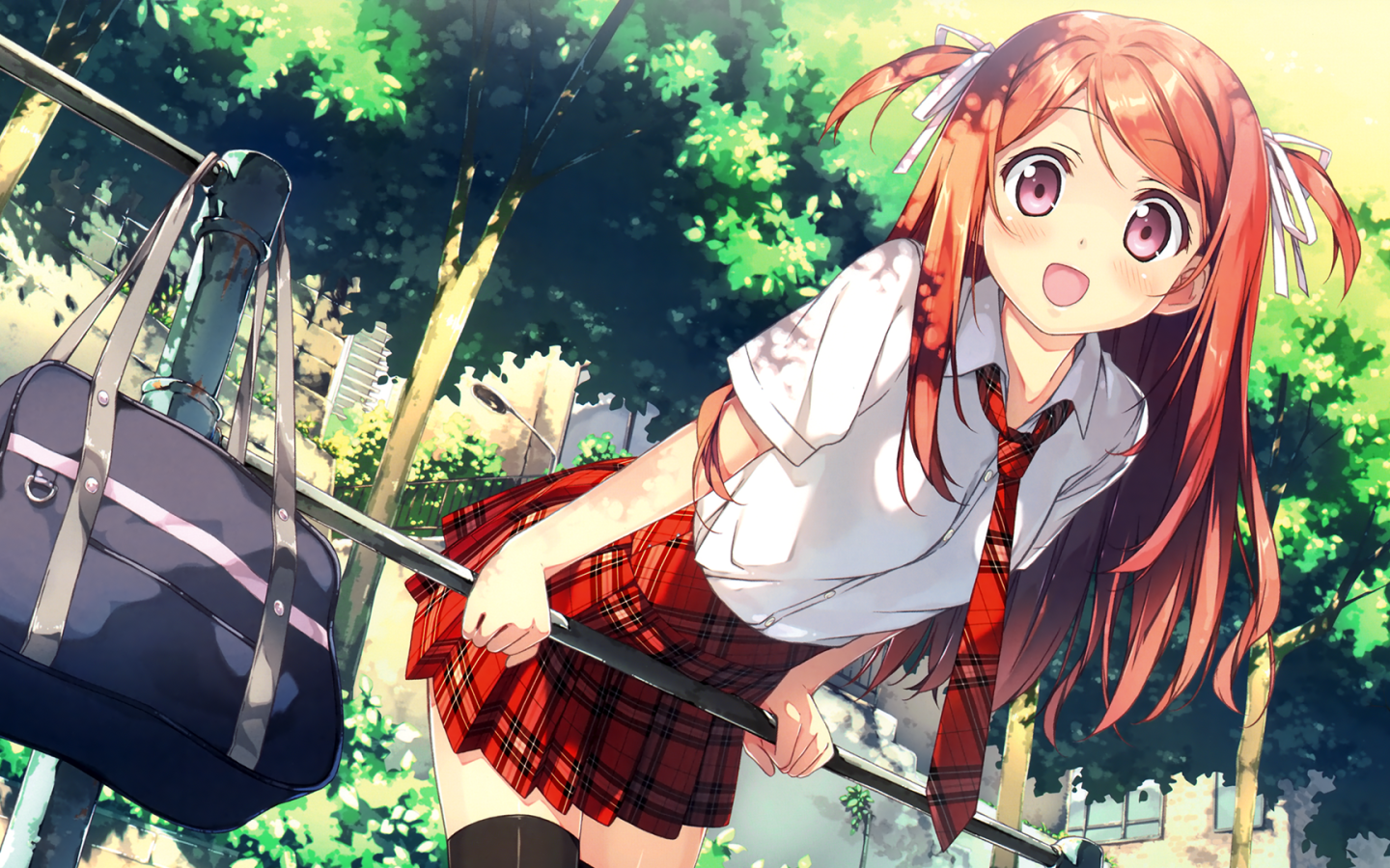 Школьница из аниме Kantoku