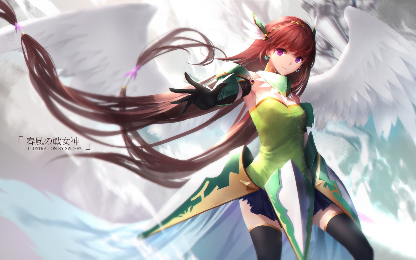 Девушка от художника аниме swd3e2