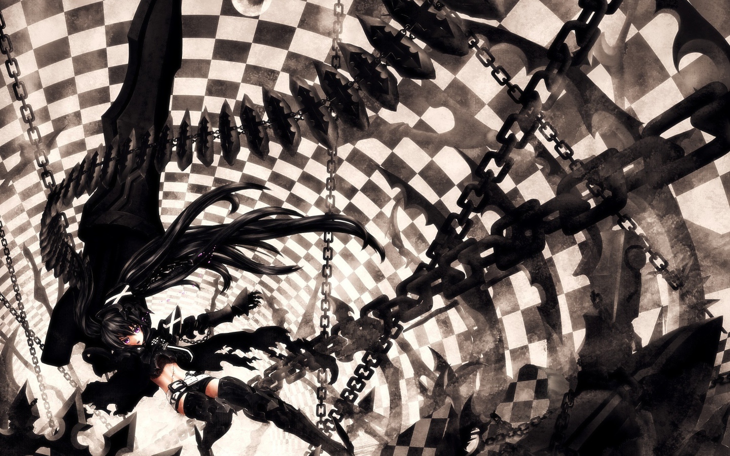 Сериал аниме Black Rock Shooter