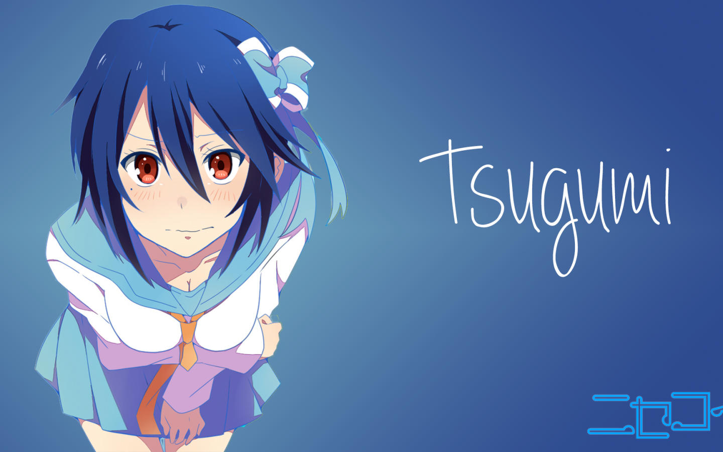 Тсугуми из аниме Притворная любовь