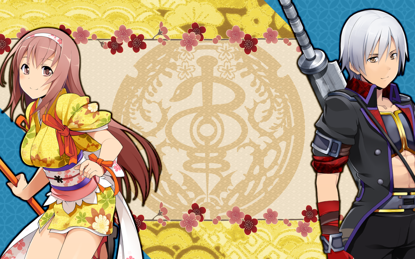 Два воина в аниме Onigirl