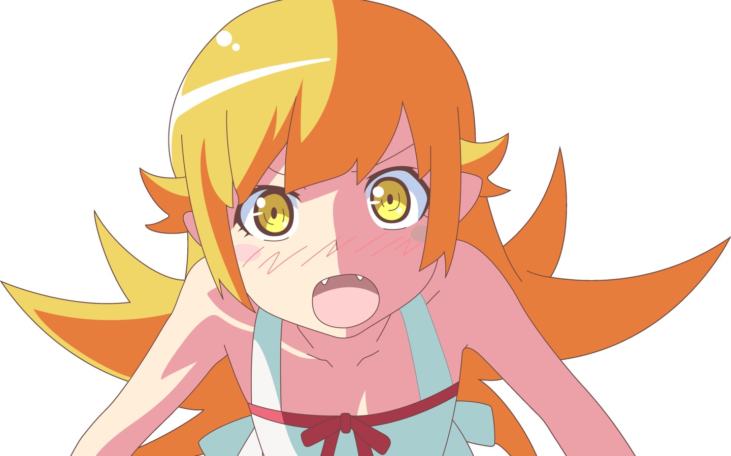 Злая девушка аниме Ошино Шинобу