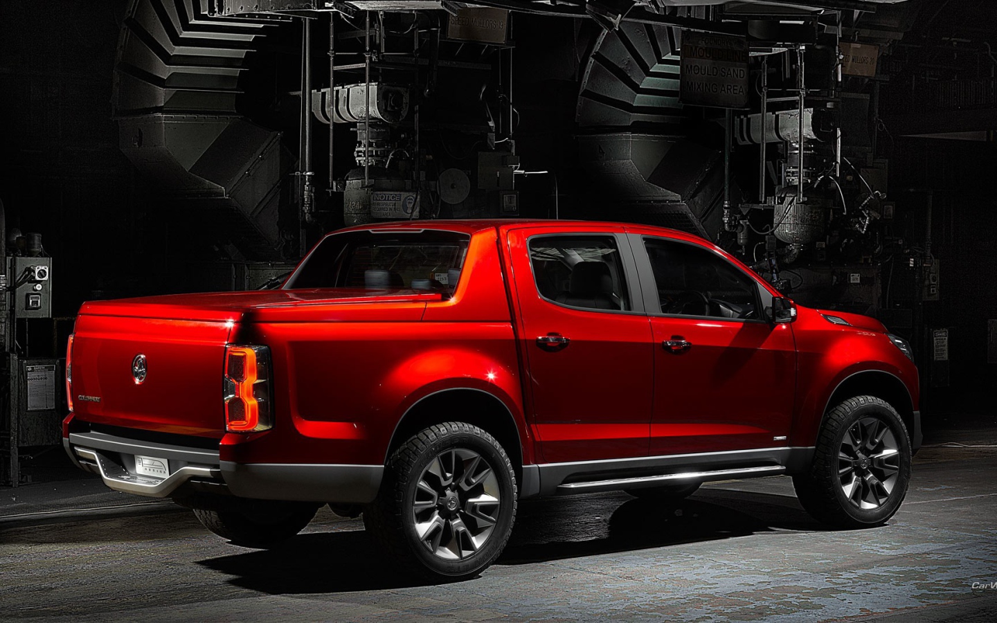 Holden Colorado на заводе