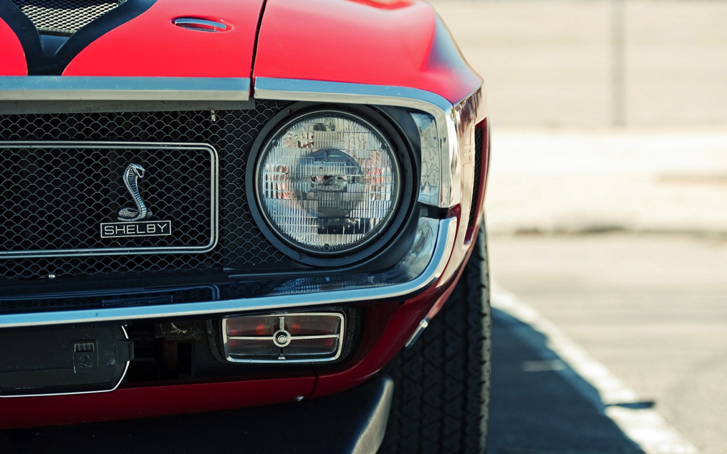 Мощный автомобиль Шелби