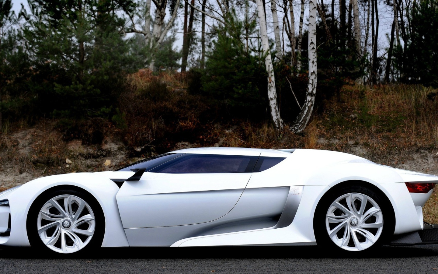 Белый Citroen GT