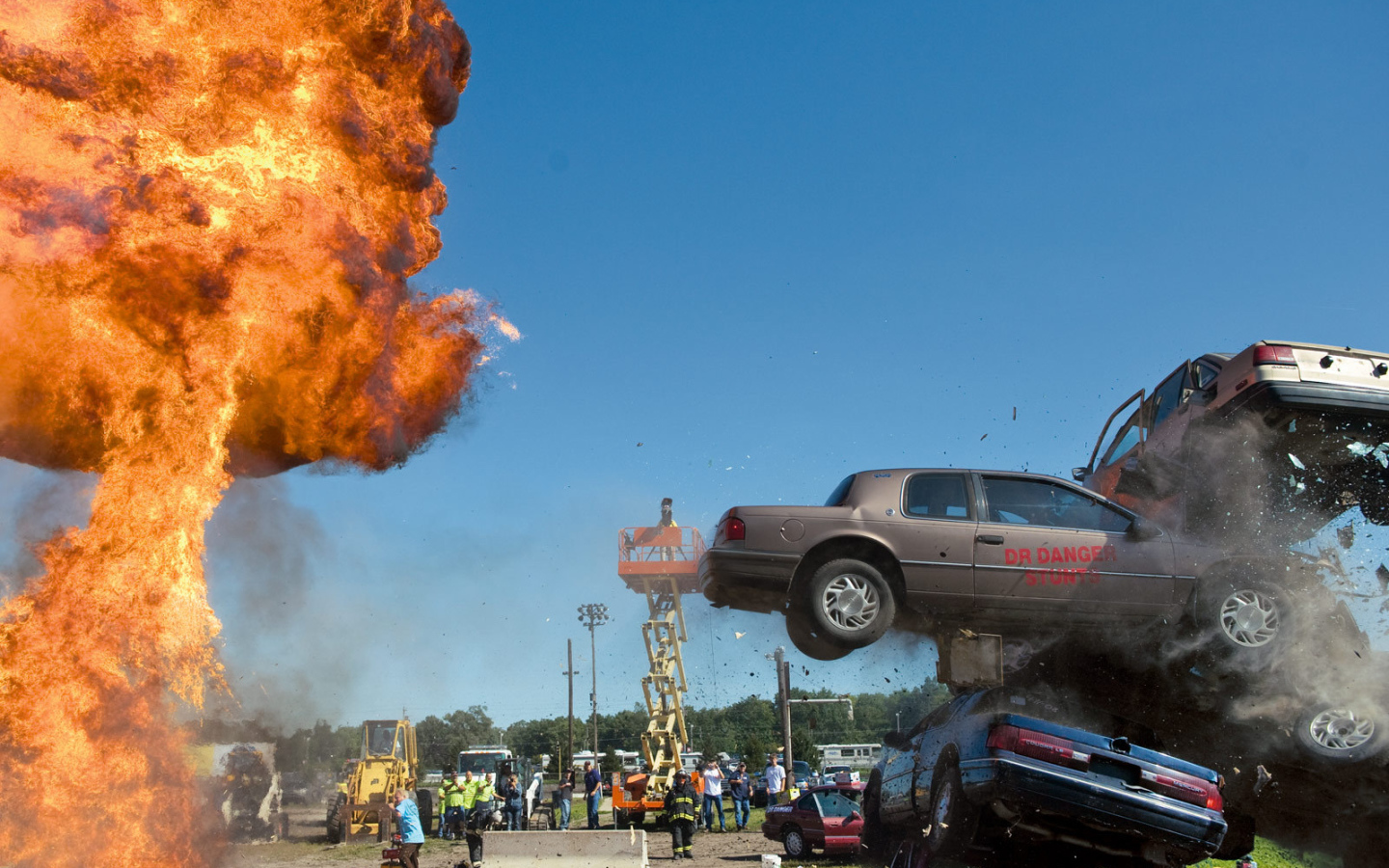 Работа каскадеров