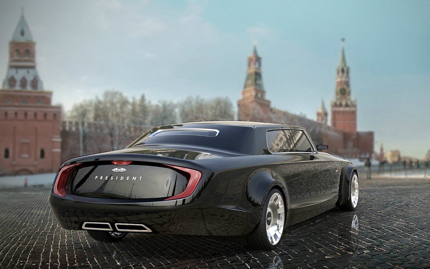 Концепт лимузина ЗИЛ Президент