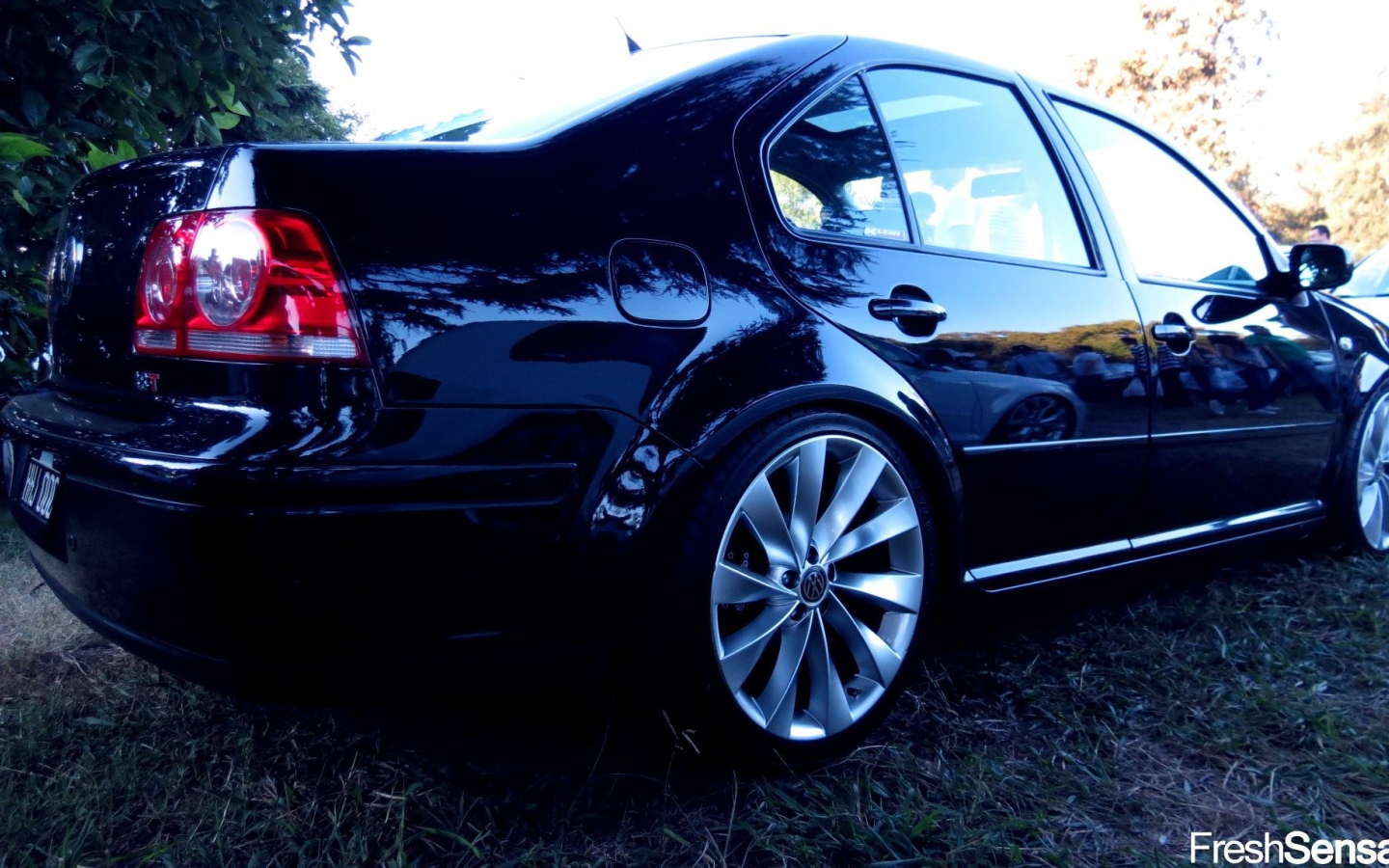 Корпус черного Volkswagen Bora