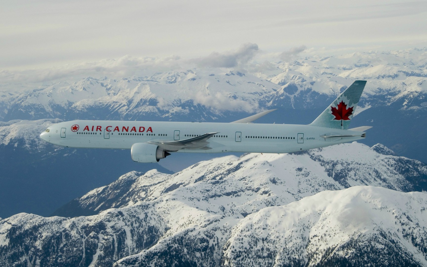 Самолет Канадских авиалиний