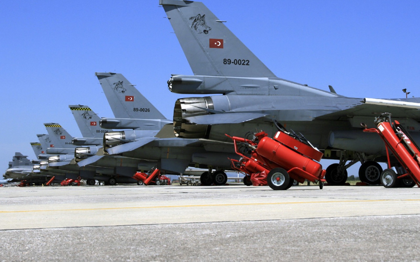 Самолеты F-16 в армии Турции