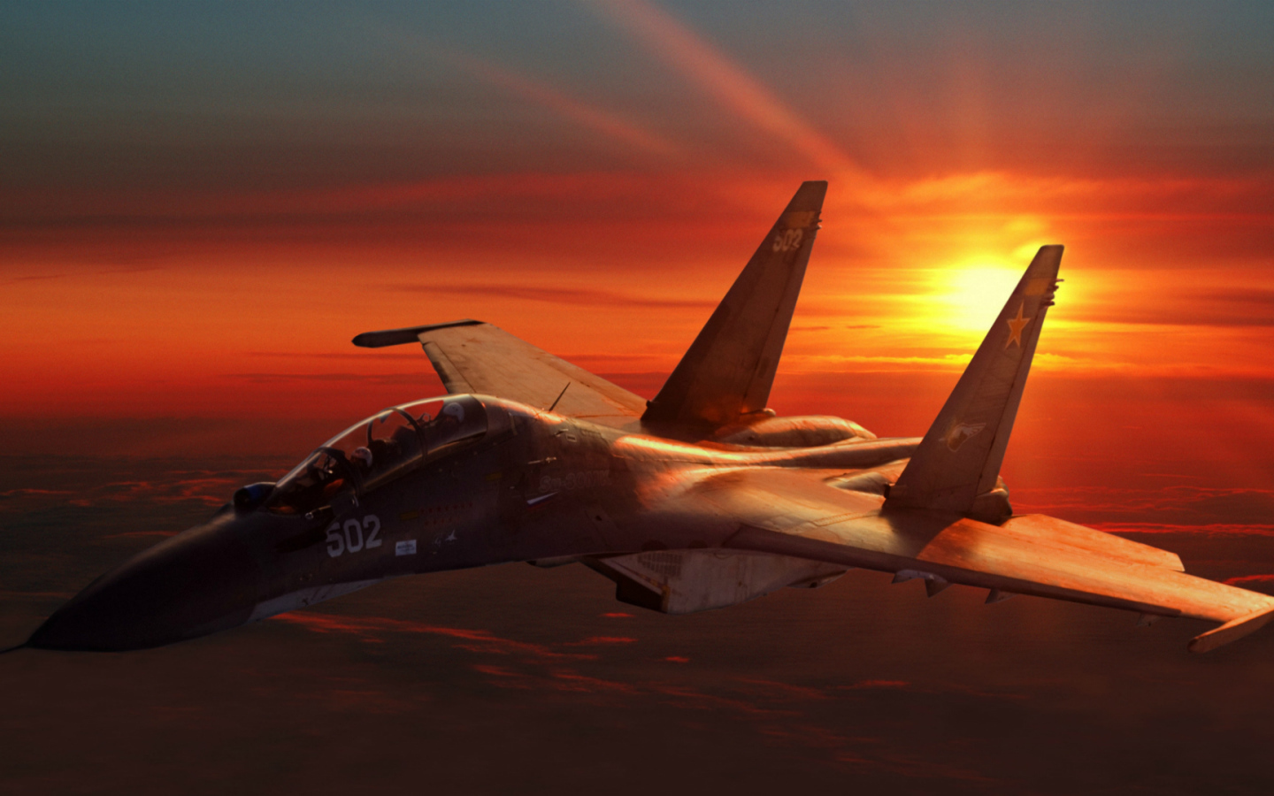 Истребитель СУ-30МК