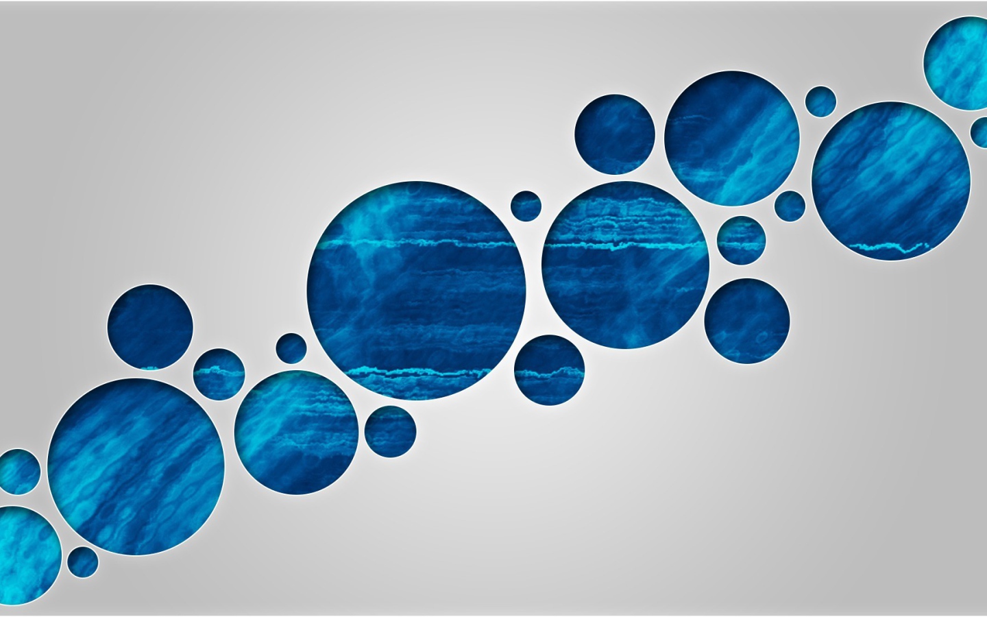 Фон из голубых кругов