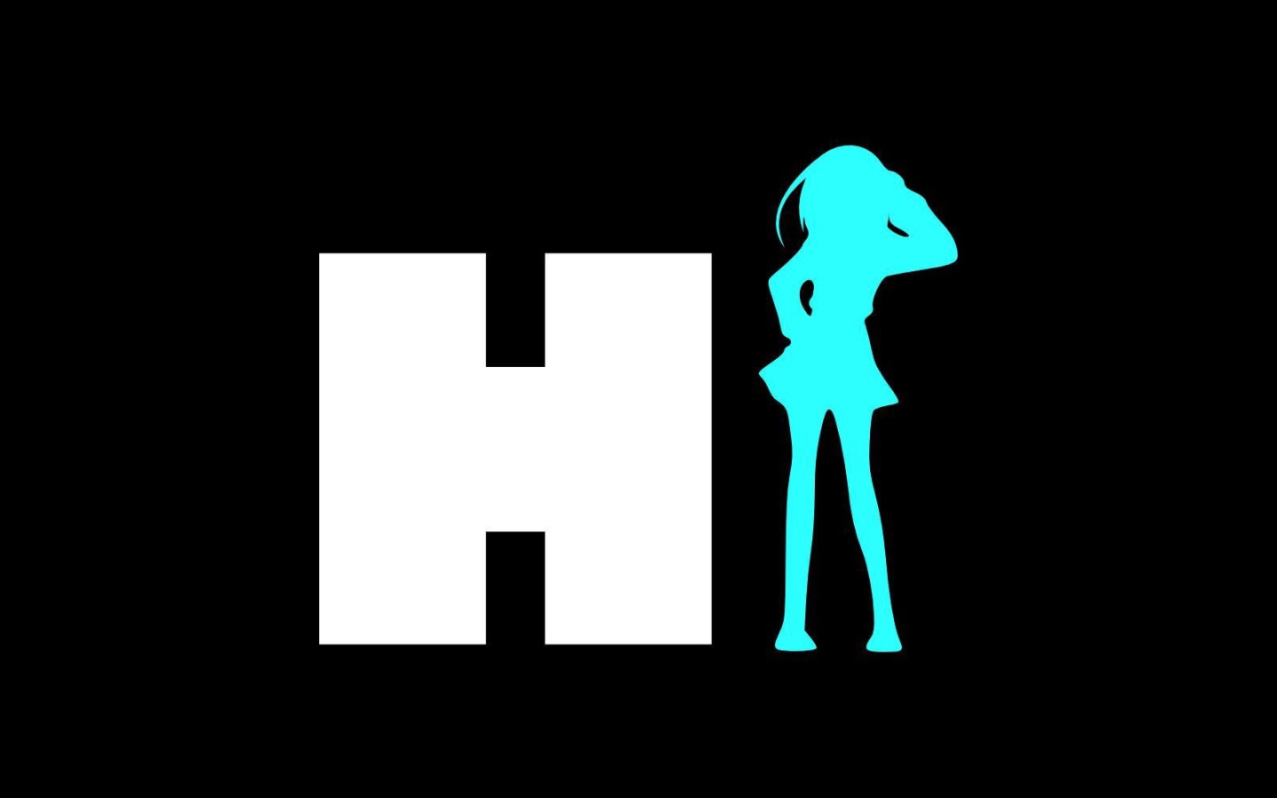 Черный фон аниме Харухи Судзумия