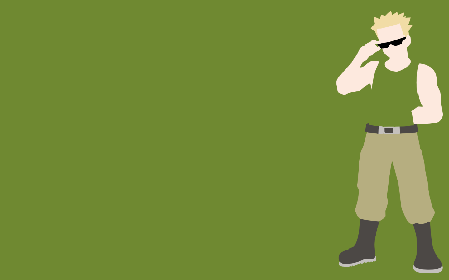 Герой мультфильма Покемоны, зеленый фон