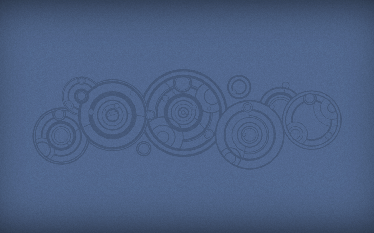 Круги на голубом фоне, сериал Доктор Кто