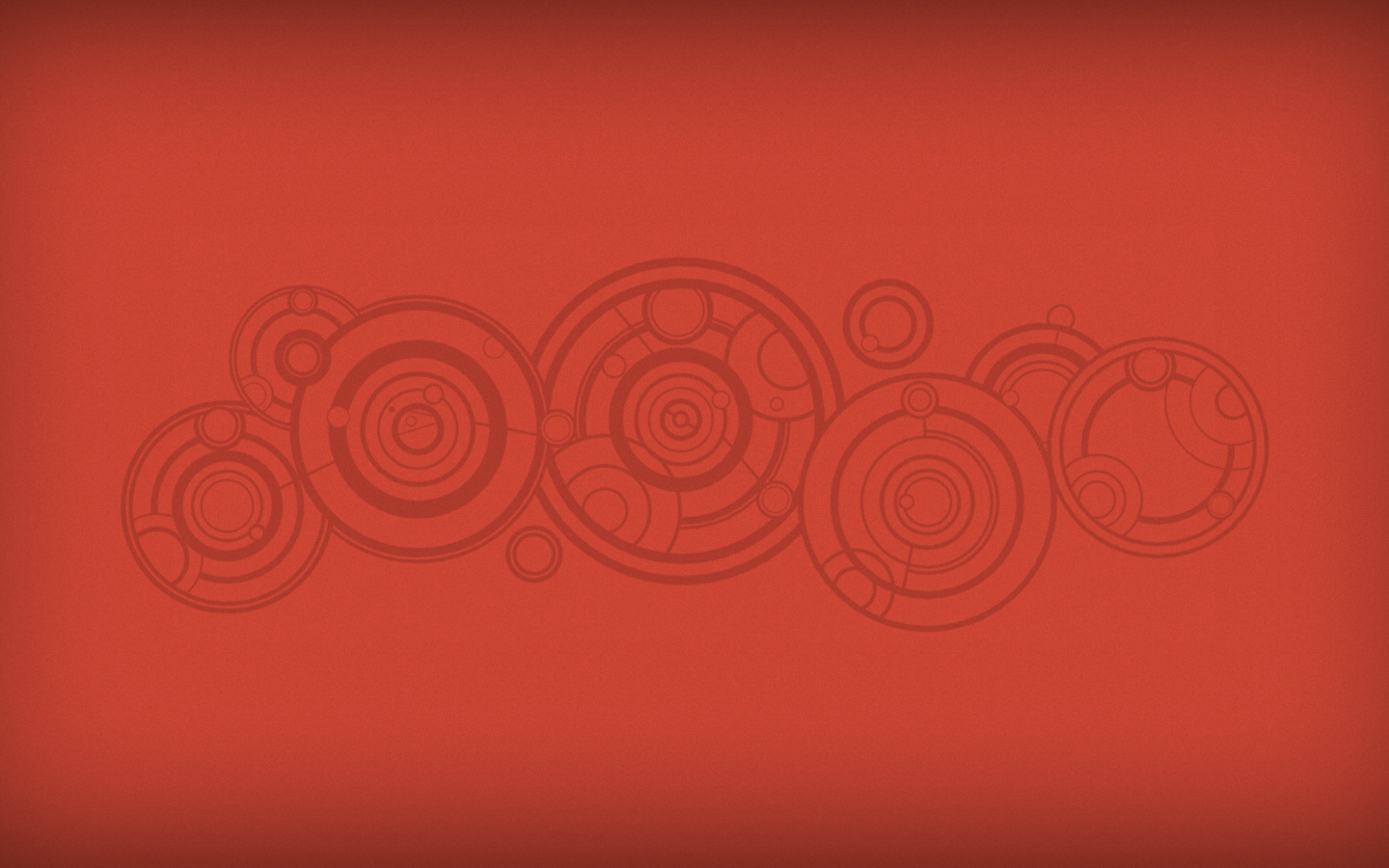 Круги на красном фоне, сериал Доктор Кто