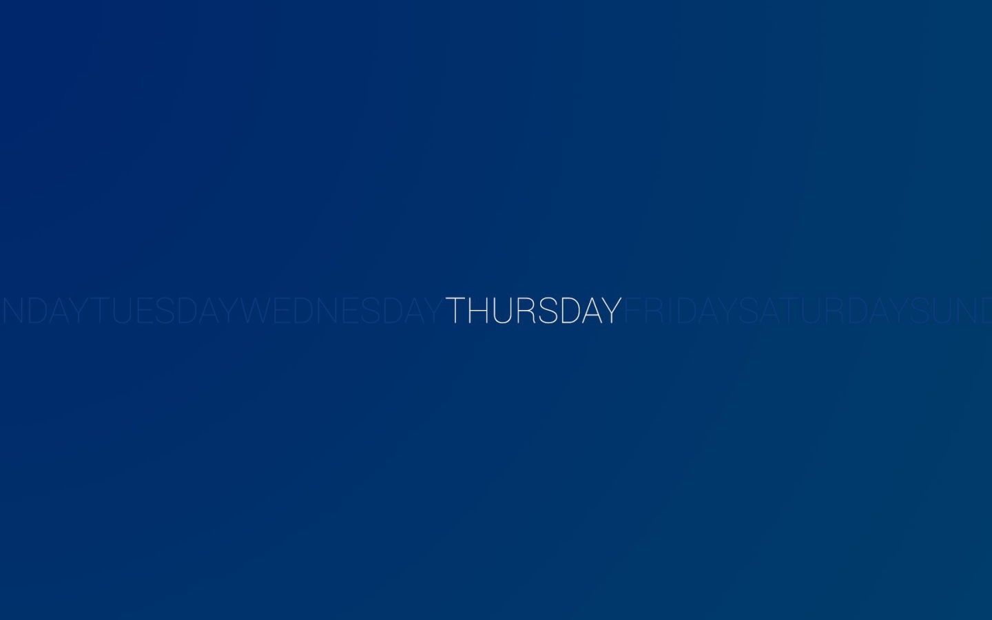 День недели четверг