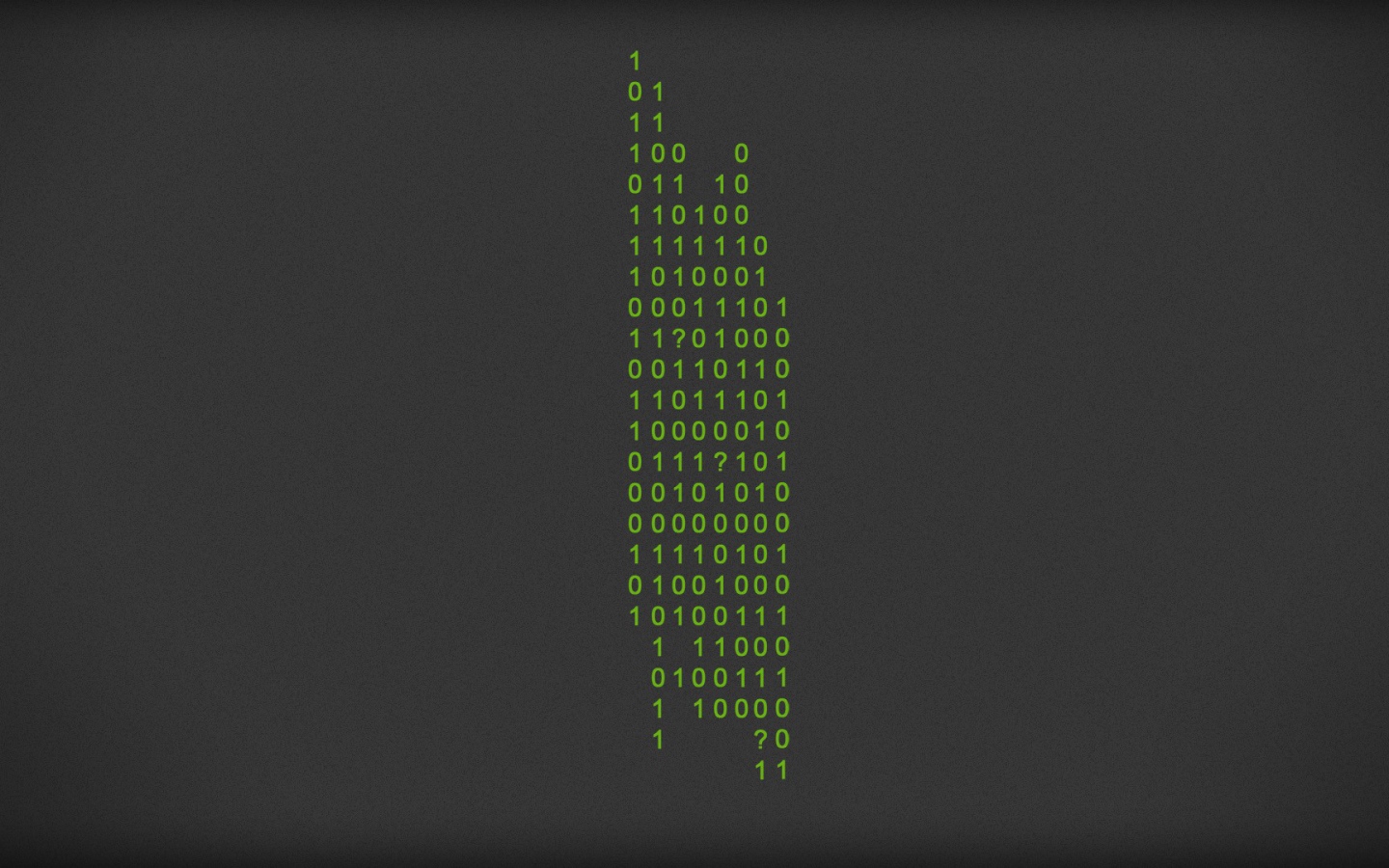 Цифровой орнамент на сером фоне
