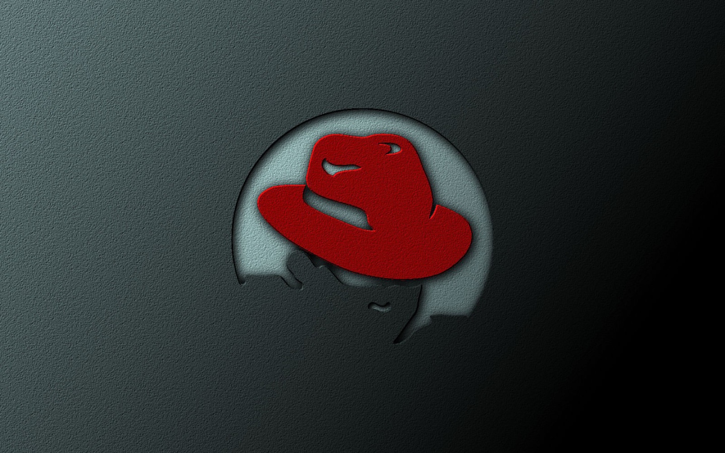 Серый фон ОС Red Hat