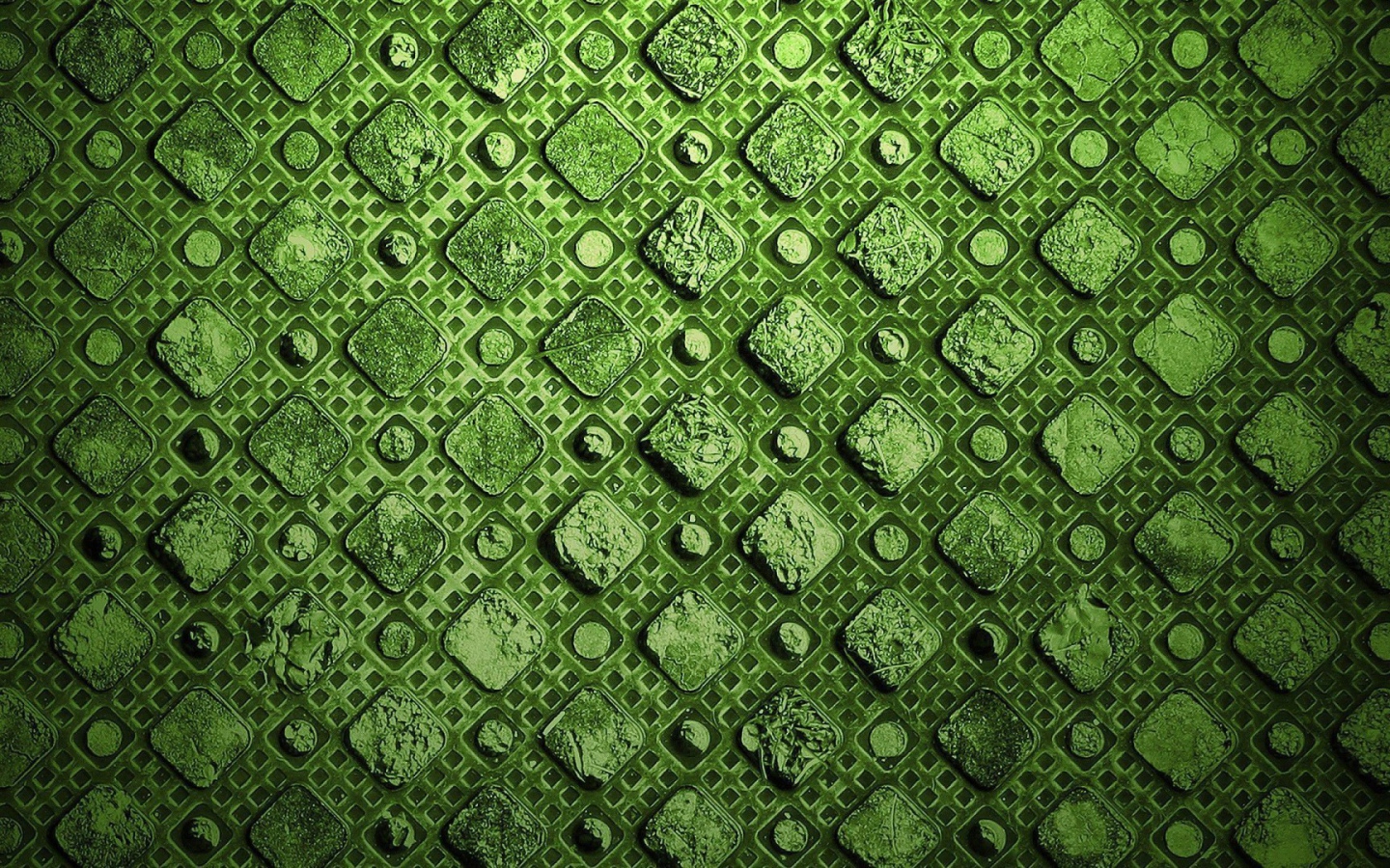 Зеленый орнамент, фон