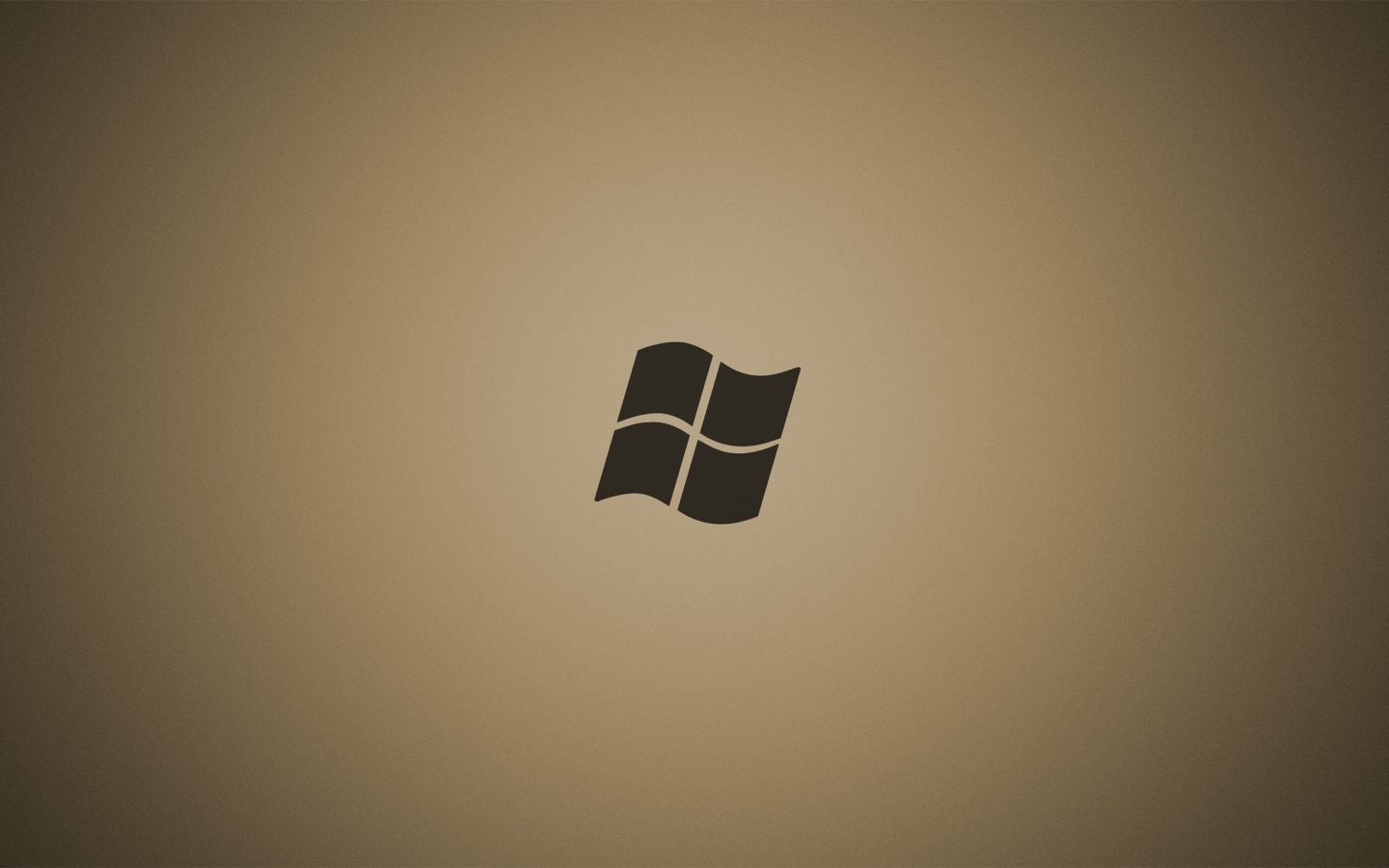 Серый логотип Майкрософт, коричневый фон
