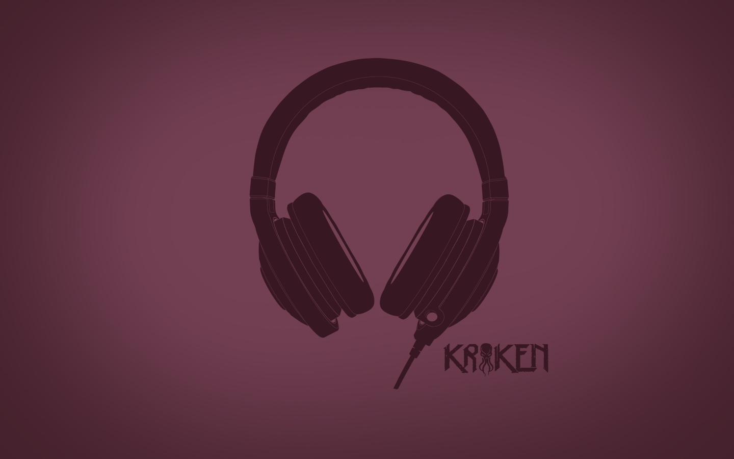 Наушники Райзер, розовый фон