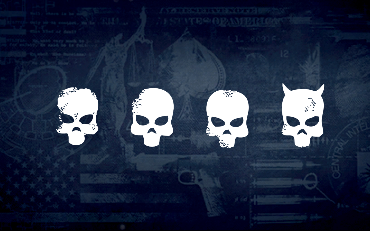 Маски Payday 2, фон флаг