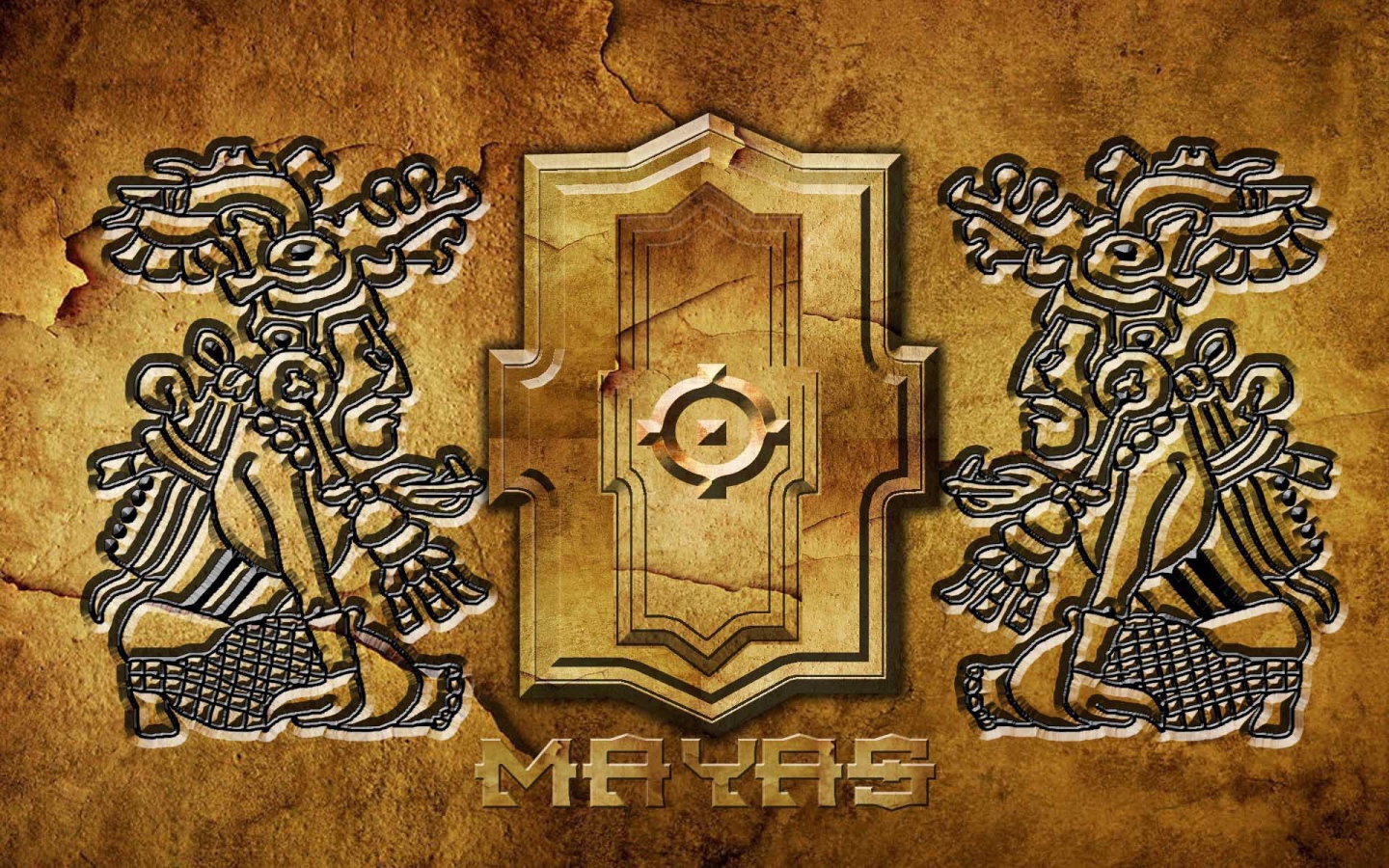 Индейцы майя, фон