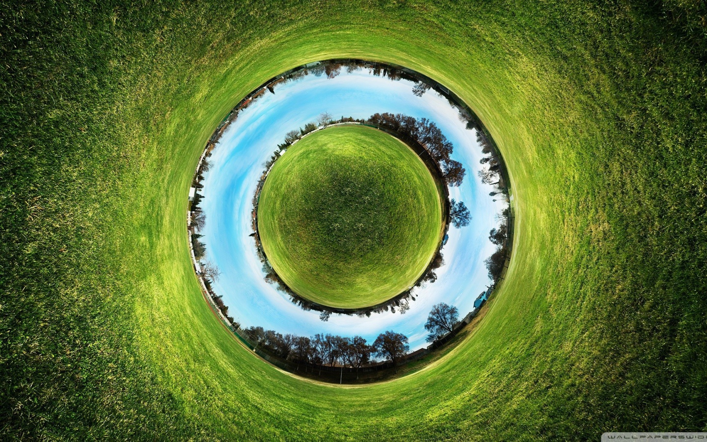 Панорамная сфера, фон